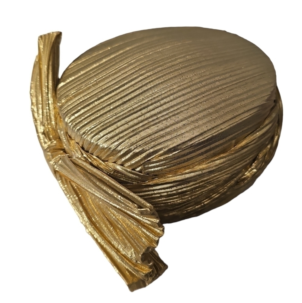 Vintage gold hat